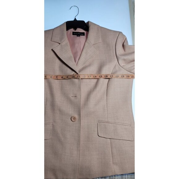 Pink Blazer Size 14 Eva Picone with Front Pockets - Picture 8 of 12